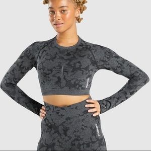 Gymshark Adapt Camo Seamless Long Sleeve